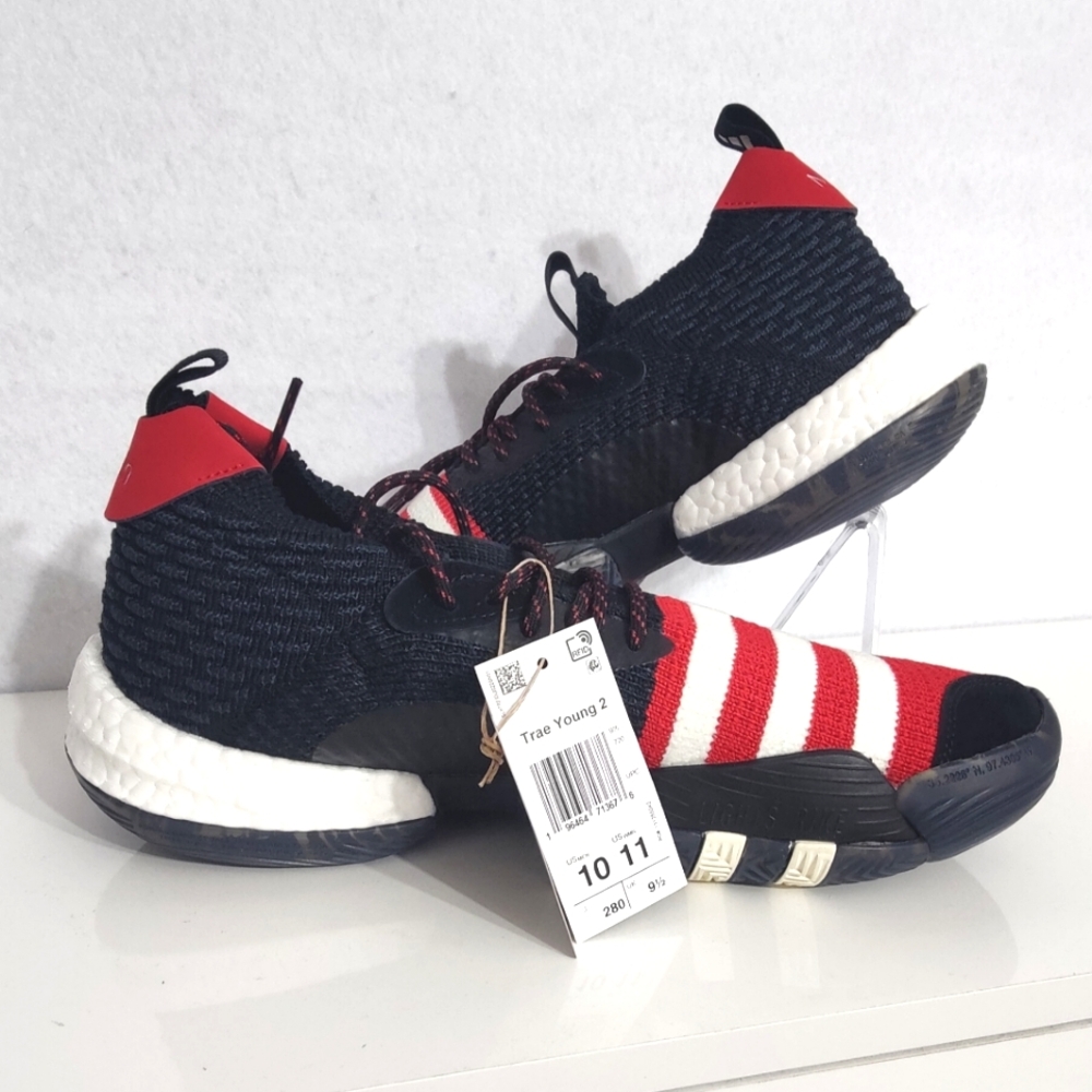 Adidas Trae Young 2 Mens Size 10 Chinese New Year Training Shoe Black Red IF2163